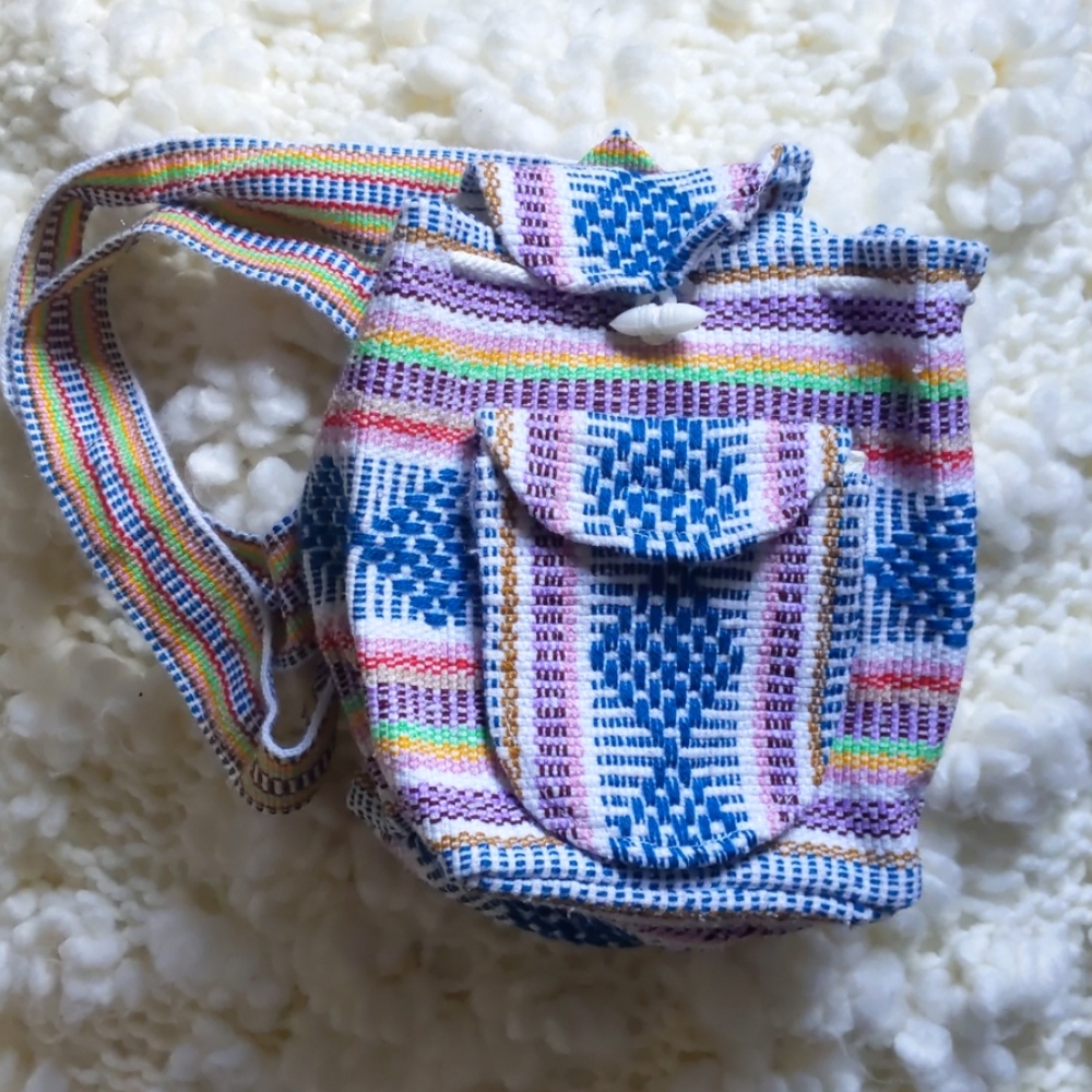 🌸Mexican Mini Backpack